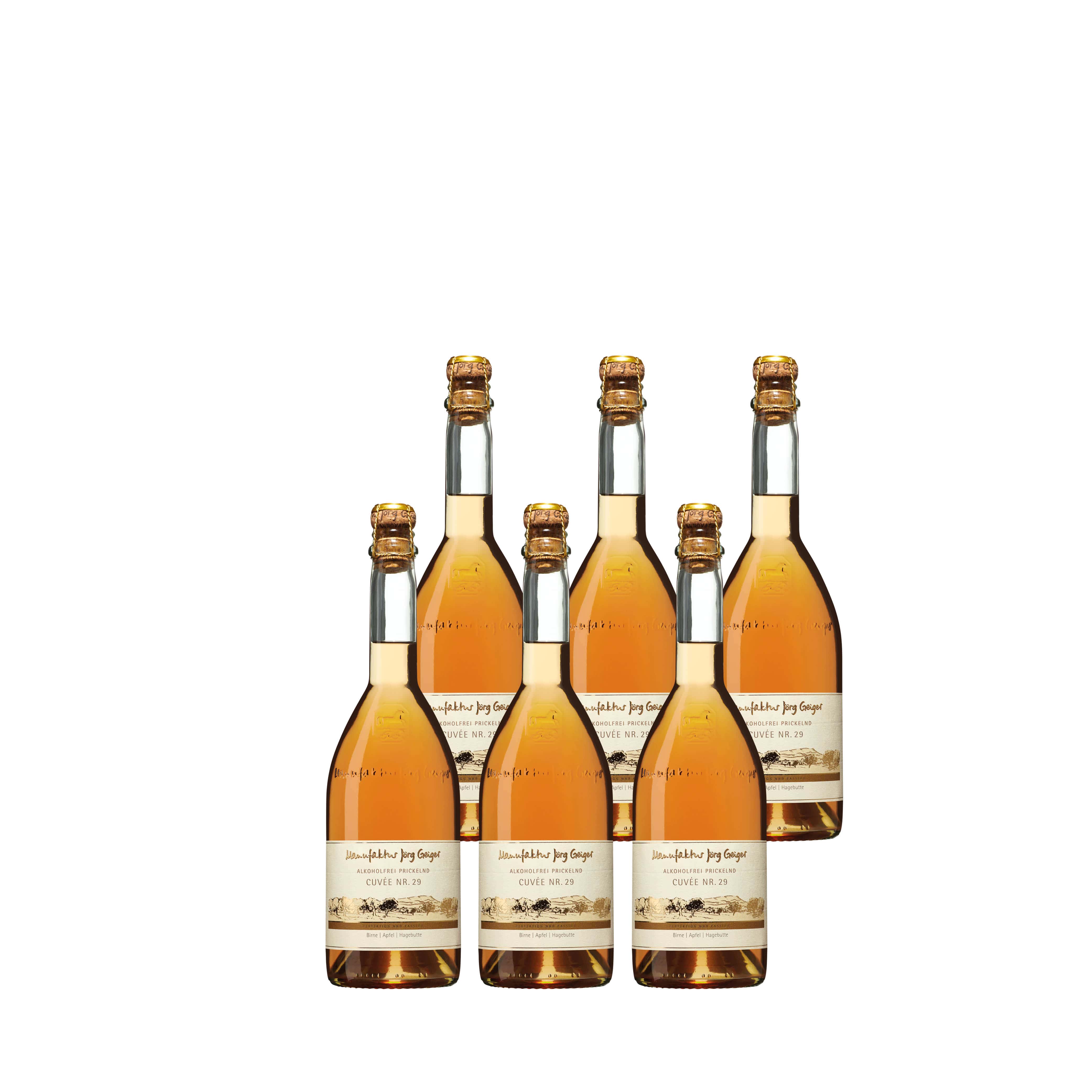 Bio Cuvée Nr. 29 - alkoholfrei 0,75l im 6er Bundle