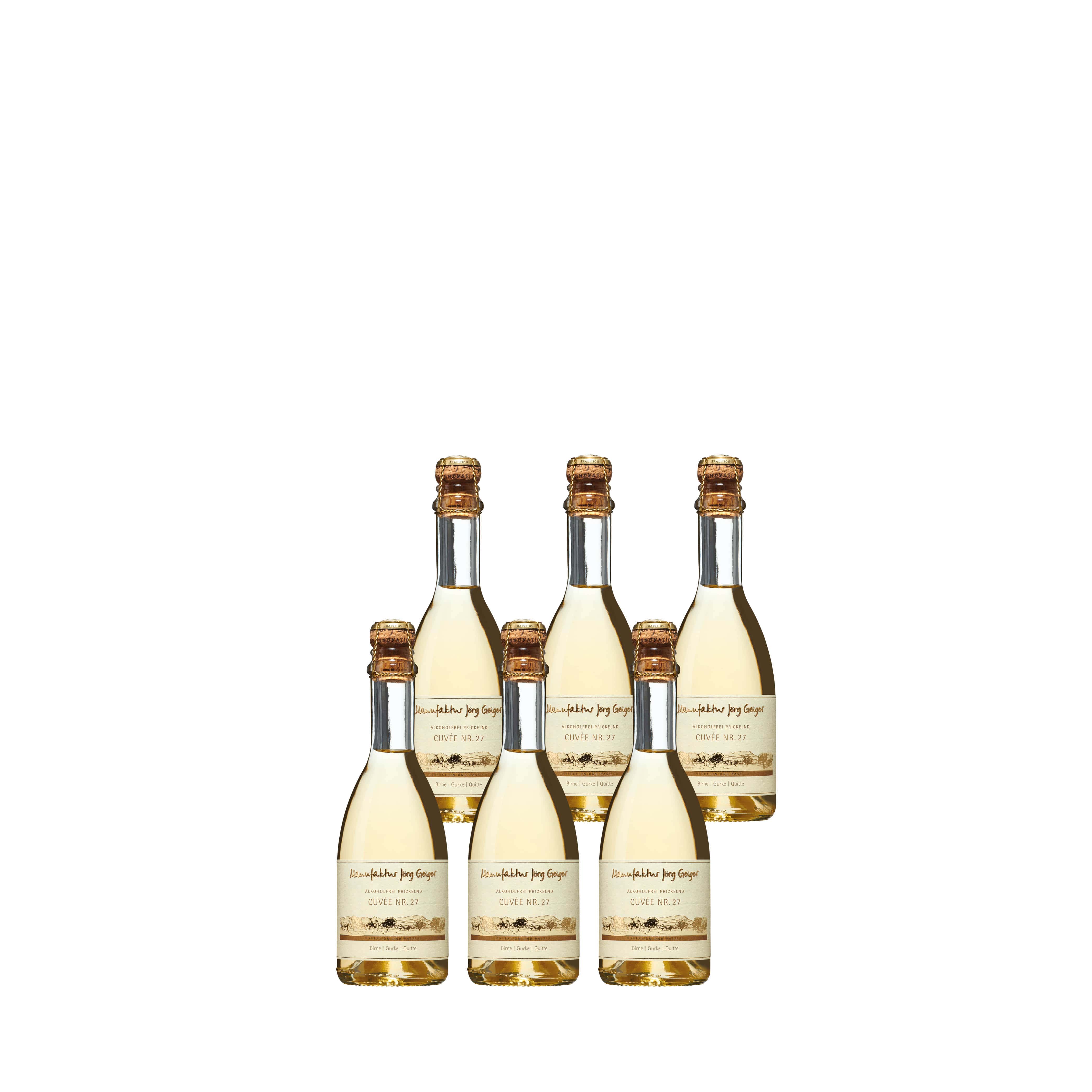 Cuvée Nr. 27 - alkoholfrei 0,375l im 6er Bundle