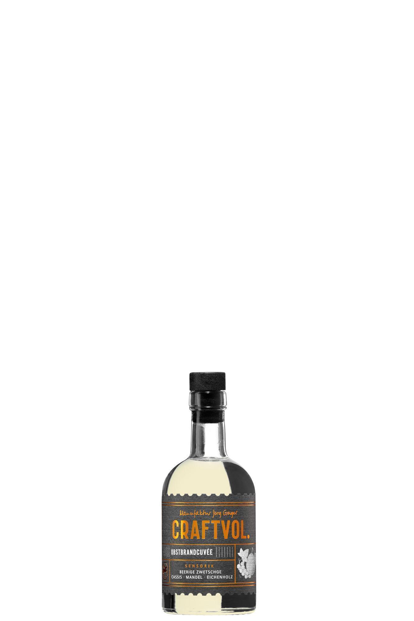 CRAFTVOL. Obstbrandcuvée 0,1l