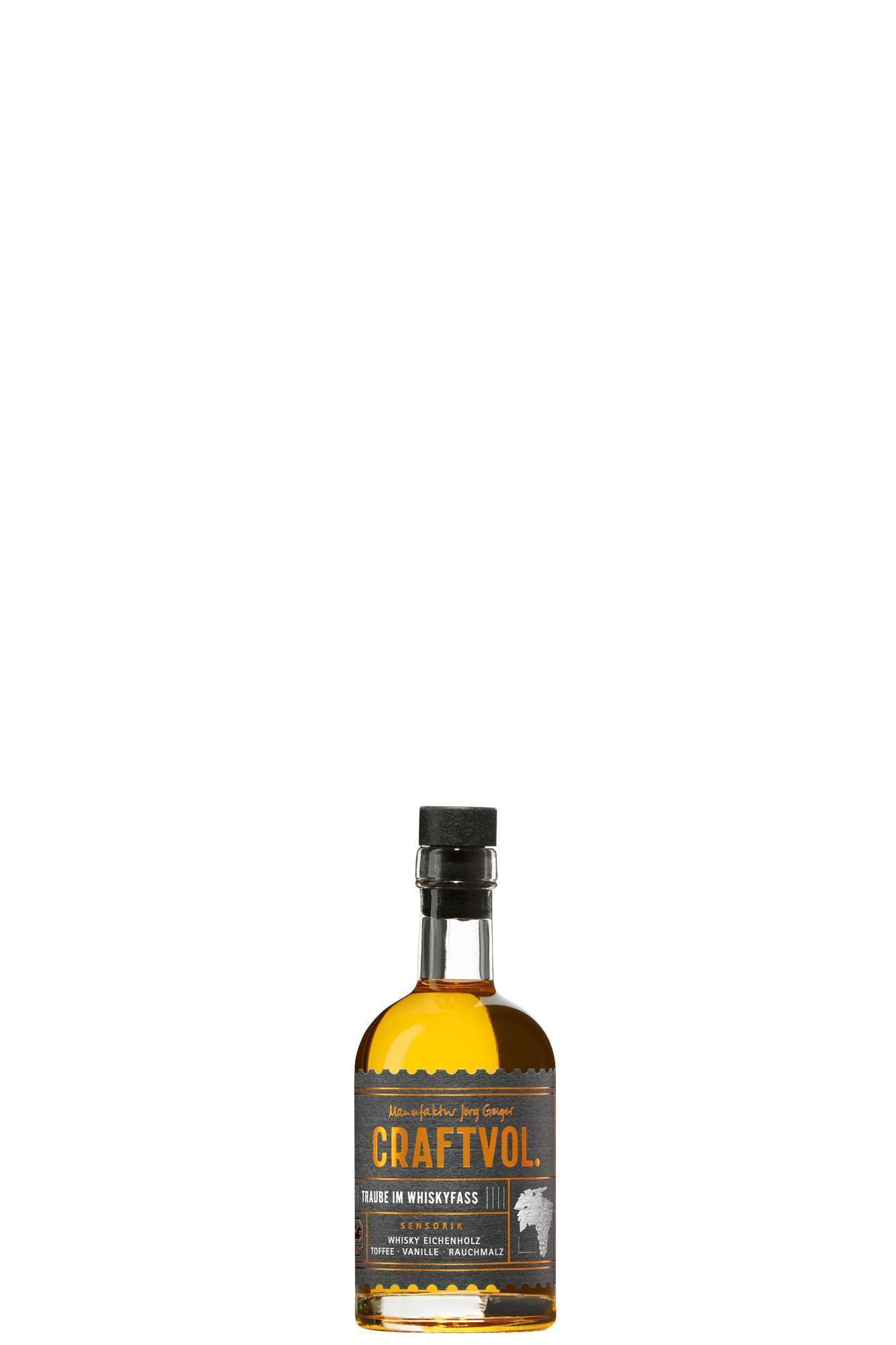 CRAFTVOL. Traube im Whiskeyfass 0,1l